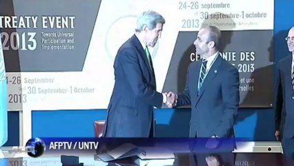 US, biggest exporter, signs landmark UN arms treaty