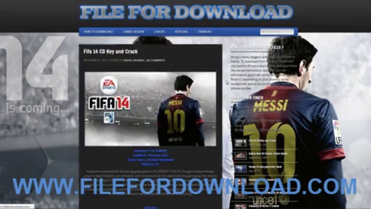 Fifa 14 CD Key LIGNE
