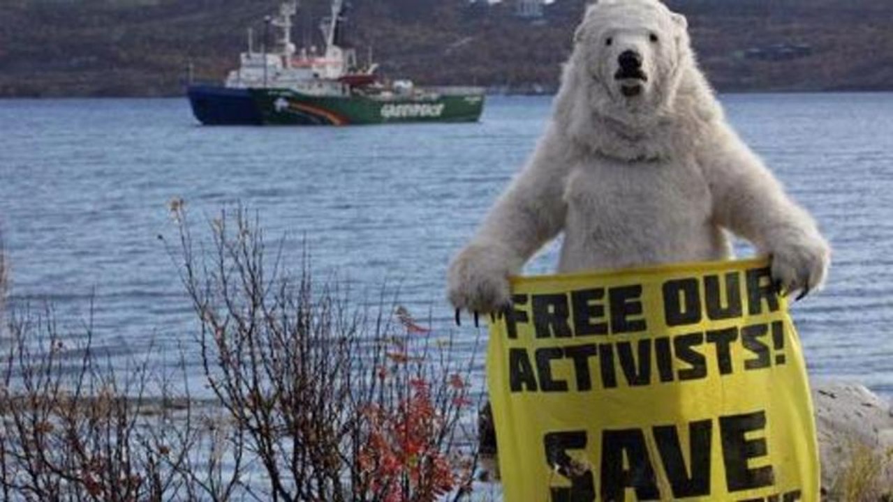 Russia grills Greenpeace activists