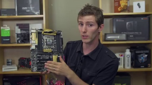 Asus X79 Deluxe Motherboard Unboxing & Overview