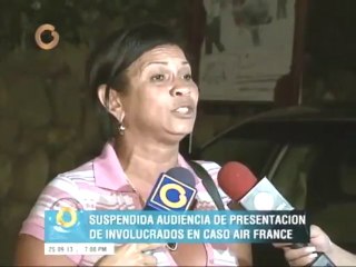 Por un apagón suspenden audiencia de presentación de involucrados en caso Air France