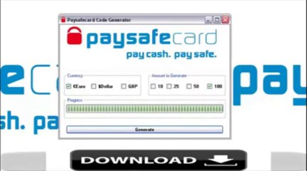PaySafeCard Generator 2013 Link Download