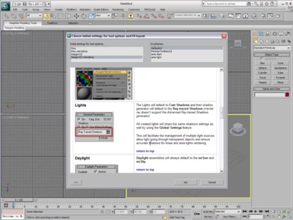Using the Custom UI Switcher