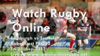 See Online Rugby Edinburgh vs Scarlets