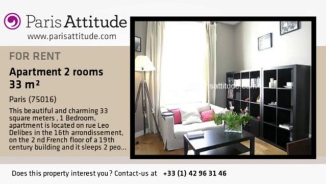1 Bedroom Apartment for rent - Trocadéro, Paris - Ref. 5894
