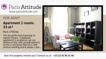 1 Bedroom Apartment for rent - Trocadéro, Paris - Ref. 5894