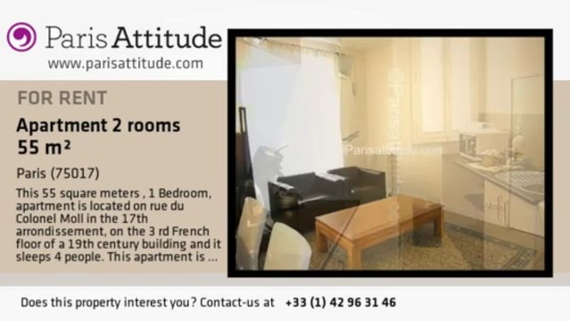 1 Bedroom Apartment for rent - Arc de Triomphe, Paris - Ref. 4125
