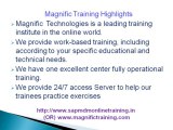 SAP Master Data Management ONLINE TRAINING INDIA | www.magnifictraining.com