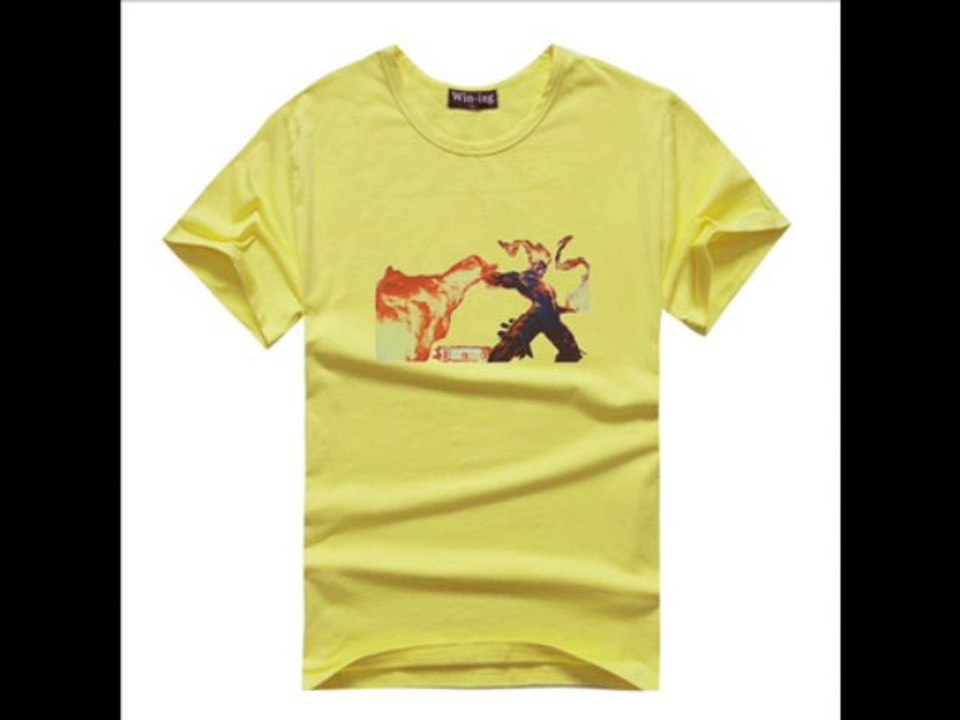 Classic Brand Manches Courtes T-shirts couleur unique