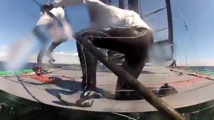 Petite Coupe de l'America - Groupama C dépasse toutes les espérances de l'équipe