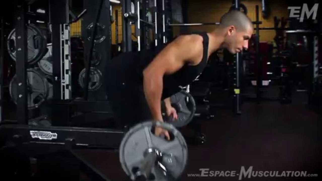 Rowing Barre - Exercice de Musculation Dos