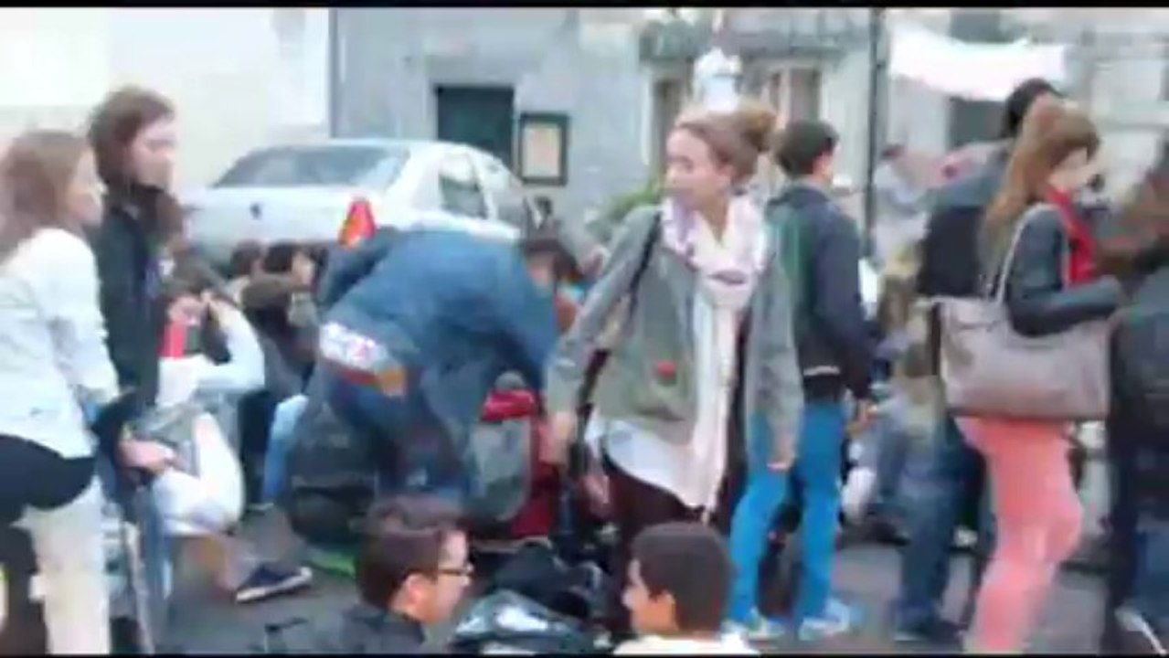 Manifestation au lycée Lebrun