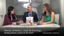 Wendy Jiménez y José de Domingo, weeding planners y autores de '¡Sí, quiero!'. 25-9-2013