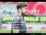 Watch Edinburgh vs Scarlets Live Stream Rugby
