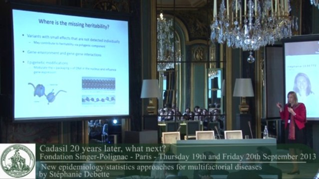 Stéphanie Debette - New epidemiology/statistics approaches for multifactorial diseases