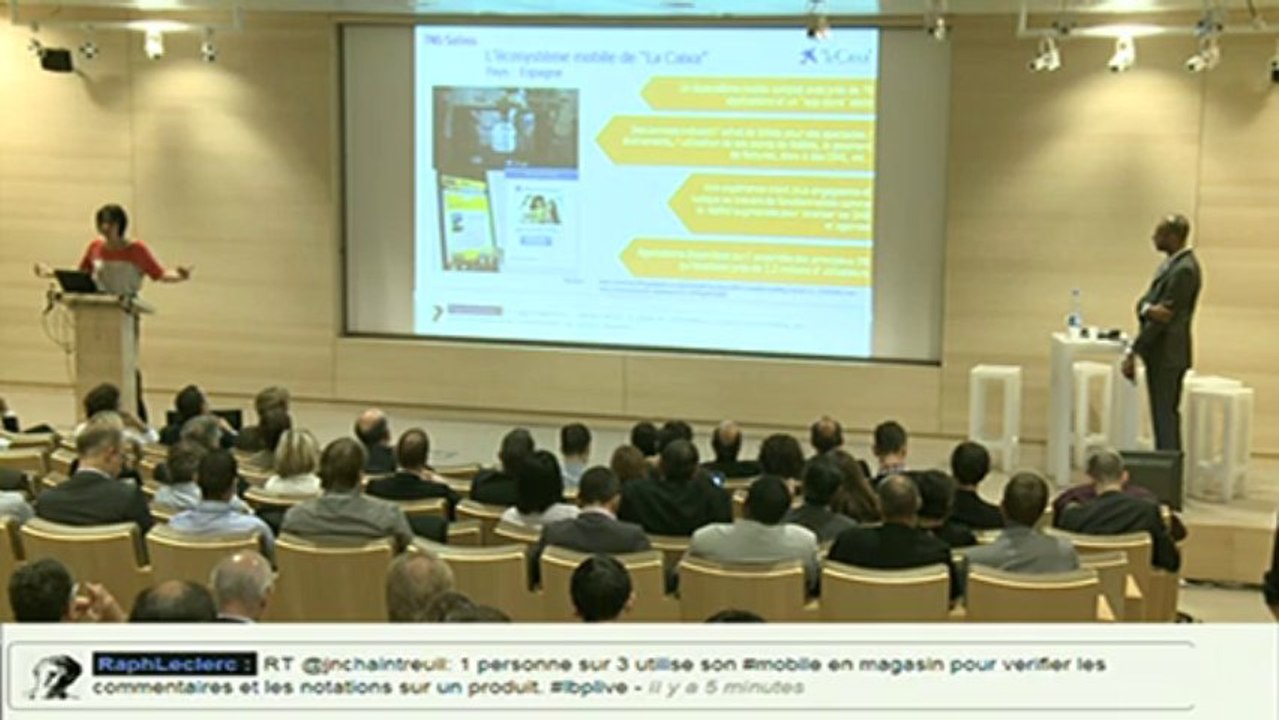 Journée de l'Innovation La Banque Postale - Usages et attentes des utilisateurs avec la présentation de l’étude Mobile life 2013 par TNS Sofres.
