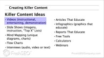 Content Creation | Killer Content Ideas