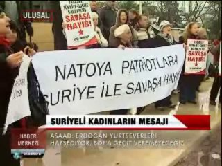 SURİYE' Lİ KADINLARIN MESAJI