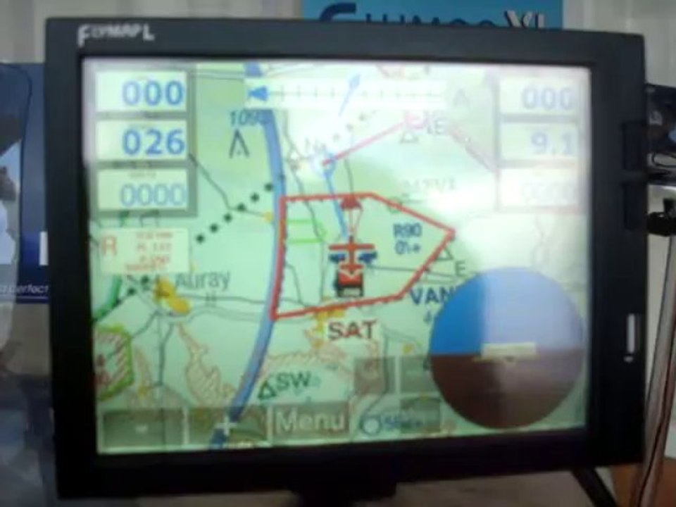 demo flymap de risque de collision en vol