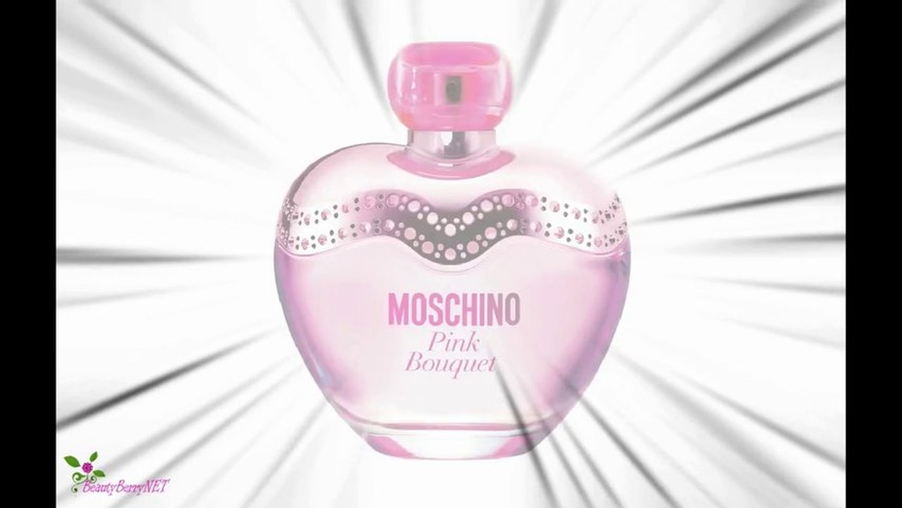 MOSCHINO ვარდისფერი თაიგული ტუალეტის წყალი სპრეი
