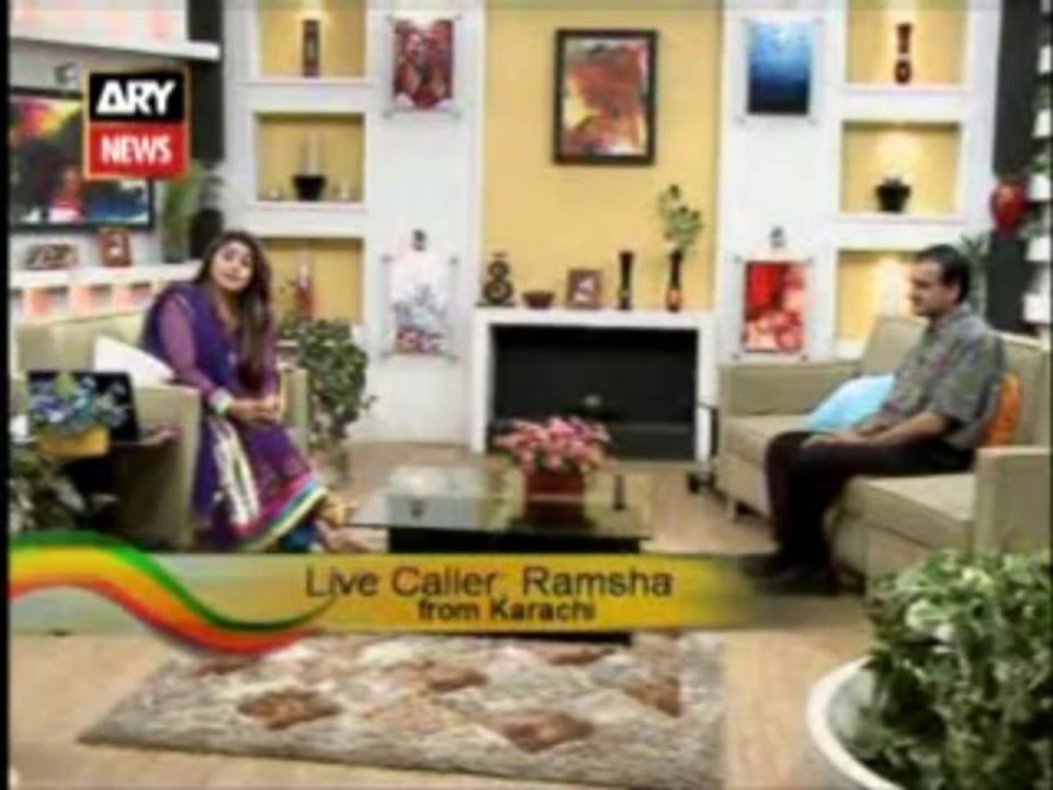 Tohfay.com CEO Mehdi Hasnain at Maya Khan Show "Bakhabar Savera" ART NEWS Part 2