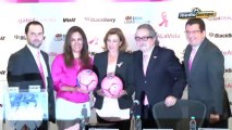 Presenta Liga MX campaña contra cáncer de mama
