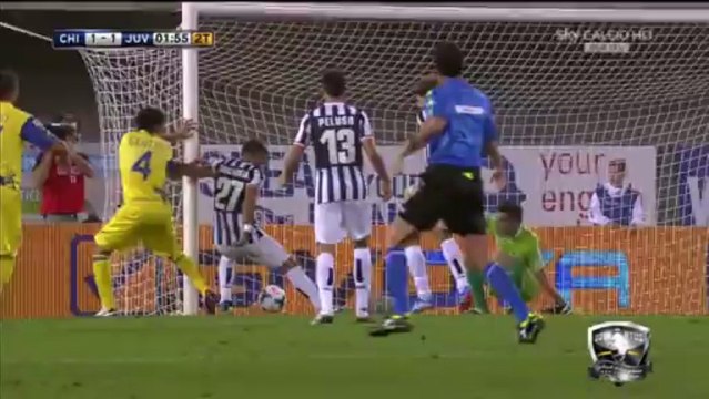 Chievo Vs Juventus - Goal Fabio Quagliarella