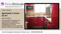 2 Bedroom Apartment for rent - Victor Hugo, Paris - Ref. 7379