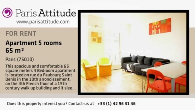4 Bedroom Apartment for rent - Grands Boulevards/Bonne Nouvelle, Paris - Ref. 2602
