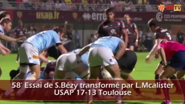 USAP vs Stade Toulousain : Le résumé