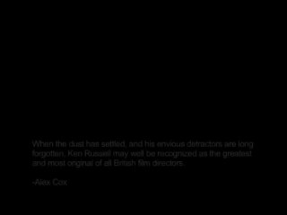 Ken Russell  Sex, God  &  Tchaikovsky