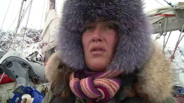 Le passage du Détroit de Bellot © V.Hilaire/francetv nouvelles écritures/Thalassa/Tara Expéditions