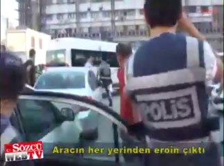 Her yerinden eroin çıktı