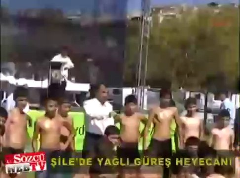 Şile’de yağlı güreş heyecanı