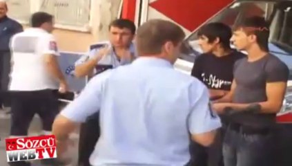 Polisten gazlı müdahale