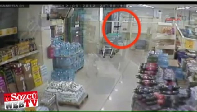 Hırsızlık anı kameralarda