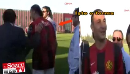 Ediz’in formasını giymişti