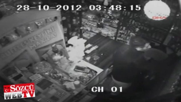 Hırsızların rahatlığı “pes” dedirtti!