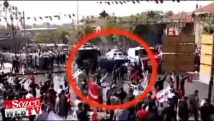 Kadının suyla imtihanı: Yere düşürene kadar sıktılar