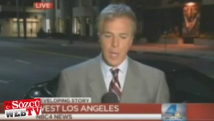 NBC muhabirine küçük sürpriz