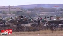 Suruç’ta tanklar Suriye sınırında hazır bekliyor