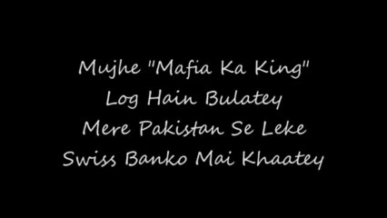 Mafia Ka King By Fakhran Vohra Lyrics Video