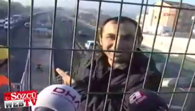 Metrobüs durağı kapanınca mahsur kaldı: Topbaş’a helal olsun!