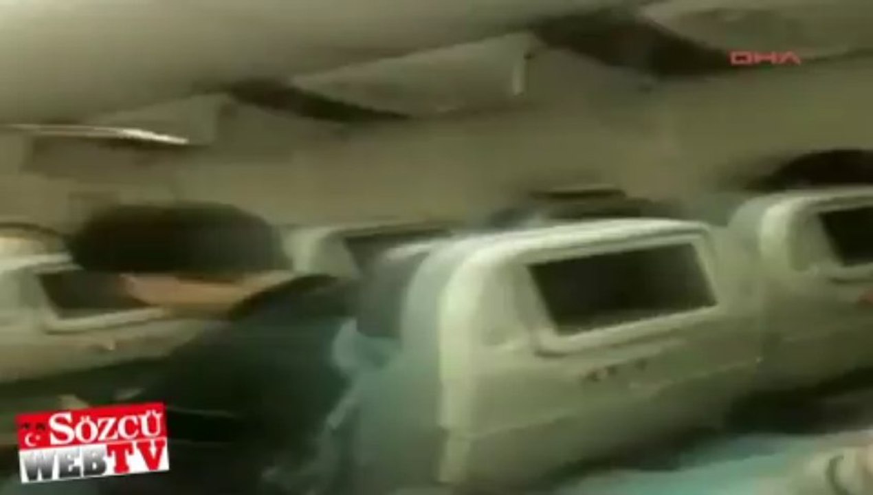 THY uçağının kabin basıncı düştü ve…. O anlar…