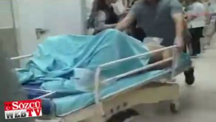 Samsun’da bakır fabrikasında çatı çöktü: İlk görüntüler