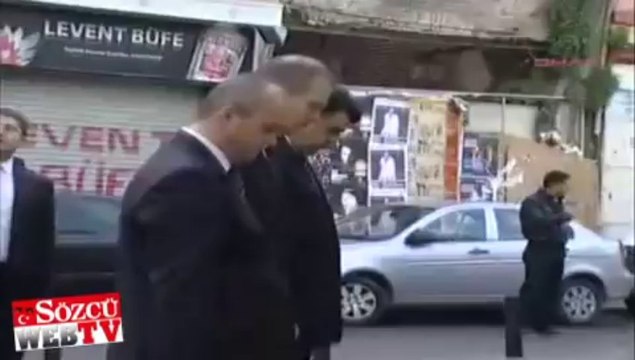 İngiltere Başkonsolosluğu önünde anma töreni
