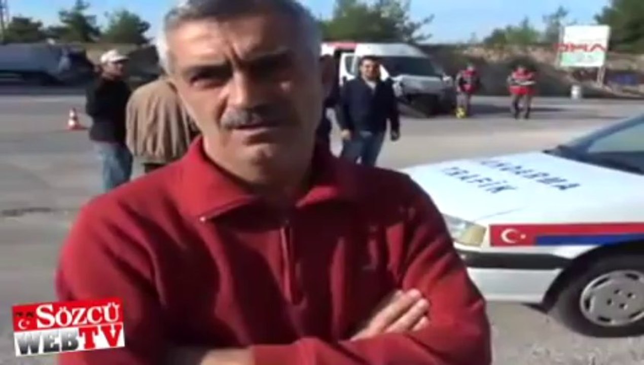 Bu yolda haftada bir kaza oluyor