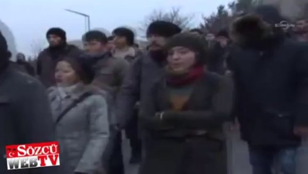 ODTÜ’de Erdoğan gerginliği: Öğrenciler barikat kurdu