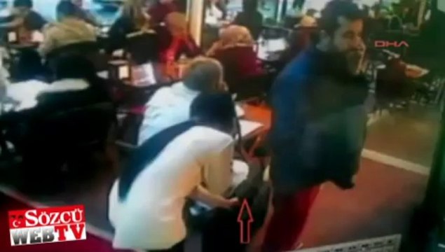 AVM hırsızları kameralara yakalandı