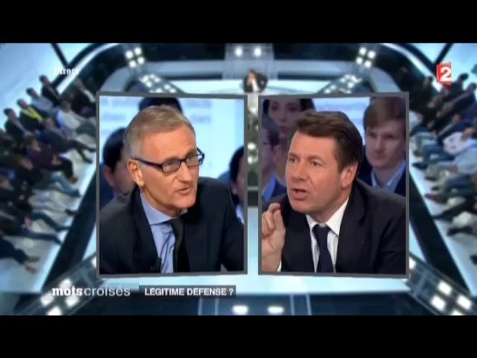 Christian Estrosi face à André Vallini - Mots Croisés